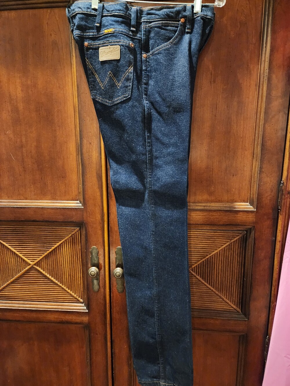 Mens Wrangler 937str 32x34 Creased